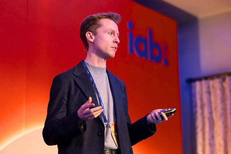 A keynote on stage